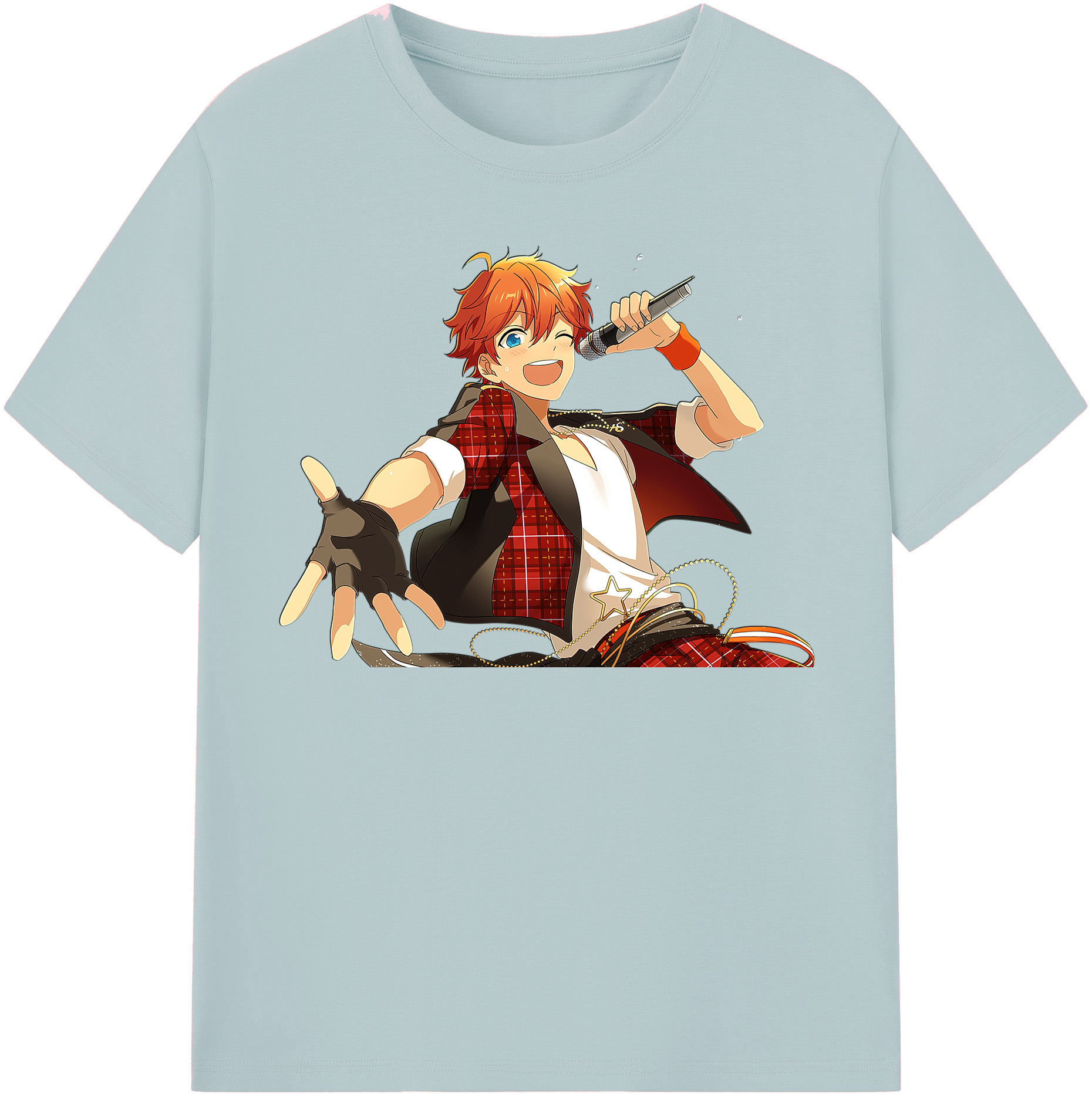（画像用） あんさんぶるスターズ! Ensemble Stars 綿100％半袖Tシャツ（フロントプリント）
